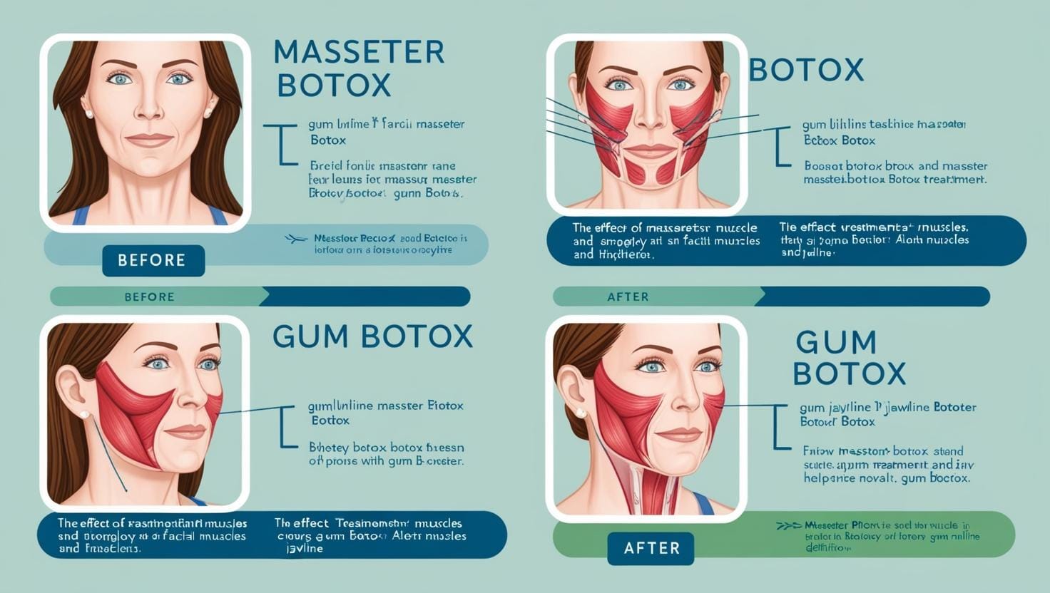 What is Gum Botox and Jaw Botox (Masseter Botox)?